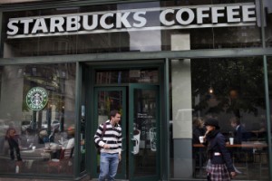 General Views of a Starbucks Store Ahead of Earnings Release